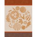 Le Jacquard Francais Geschirrtuch Thanksgiving, orange
