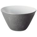 Raynaud Minéral Irisé Dark Grey salad bowl, conical