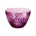 Theresienthal Feuilles bowl, large, violet