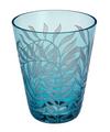 Theresienthal Glas Feuilles, blau