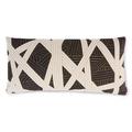 Missoni Home Nastri cushion, black, 30 x 60 cm