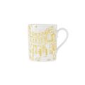 Bernardaud Tout Paris mug, yellow