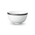 L'Objet Soie Tressée Black salad/cereal bowl