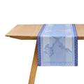 Le Jacquard Francais Tischläufer Promenade Imperiale, blau, 50 x 150 cm