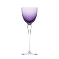 Saint-Louis Amadeus hock glass, purple