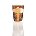 Artel Mushrooms small tumbler, parasol in walnut