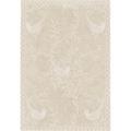 Leitner Birds tea towel, linen colour