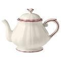 Gien Filets Bordeaux teapot