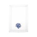 Eri Textiles Coral marine cocktail napkins, set of 6
