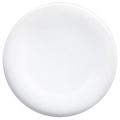 Sieger by Fürstenberg Stella Satin White presentation plate, coup-shaped
