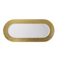 Bernardaud Ecume Gold rectangular cake platter
