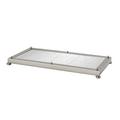 Cristal et Bronze Ablagetablett Bambou, Chrom