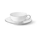 KPM Urbino Canto tea cup and saucer