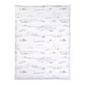 Christian Fischbacher White Season duvet cover, 240 x 220 cm