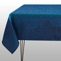 Le Jacquard Francais Symphonie Baroque table cloth, blue, 175 x 175 cm
