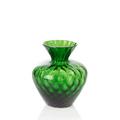 Venini Vase Gemme Balloton, H 10 cm, grasgrün