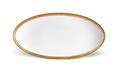 L'Objet Neptune Gold Platte oval, klein