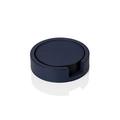 Giobagnara Runde Glasuntersetzer Tao, royalblau, 6er-Set