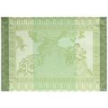 Le Jacquard Francais Platzset Promenade Imperiale, beschichtet, grün