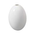 Nymphenburg Egg vase, h 15 cm, white glazed