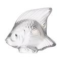 Lalique Small Fish sculpture, clear