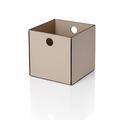 Giobagnara Marea storage basket, small, stone