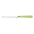 Capdeco Cambridge bright green, dinner knife, slender blade