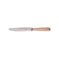 Christofle Jardin d'Eden dessert knife, silverplated & rose gold plated