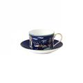Wedgwood Wonderlust Blue Pagoda tea cup and saucer