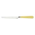 Capdeco Cambridge yellow, dinner knife, slender blade