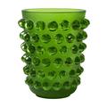 Lalique Vase Mossi, H 21 cm, grün
