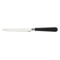 Capdeco Cambridge black, dinner knife, slender blade