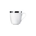 Sieger by Fürstenberg Stella Platinum coffee mug (without saucer), coup-shaped