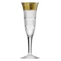 Moser Splendid Gold Champagne flute
