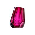 Moser Pear vase, h 20 cm, alexandrite/rose