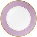Augarten Wien Colors of Augarten presentation plate, pale lilac with gold rim