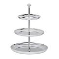 Christofle Albi three tier cake stand, medium