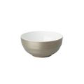 J.L Coquet Hémisphère Grey Metallic small soup bowl