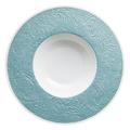 Raynaud Italian Renaissance Sky Blue deep plate with rim
