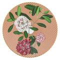 Raynaud Trésor Fleuri dessert plate, rhododendron