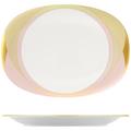 Fürstenberg Fluen - Shifting Colors oval platter, large