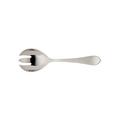 Robbe & Berking Martelé salad serving fork, small, silverplated