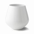 Royal Copenhagen White Fluted vase, large