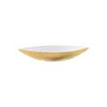Raynaud Minéral Irisé Gold Schale M, spindelförmig
