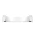 Decor Walther Tablett Pure, klares Glas & Chrom