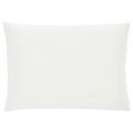 Christian Fischbacher Satin pillow case, pearly white (307), 50 x 70 cm