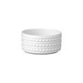 L'Objet Perlée White bowl, small