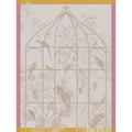 Le Jacquard Francais Sonate tea towel, pink
