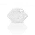 Lalique Caldera vase/votive, clear
