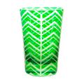 Artel Herringbone tumbler, emerald